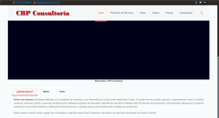 Desktop Screenshot of cbpconsultoria.com